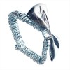 Headband silver Metal Chrome