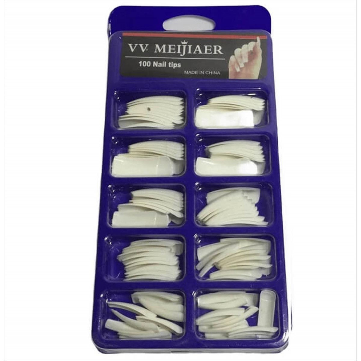 Nails Case  VV Meijiaer 100 pcs