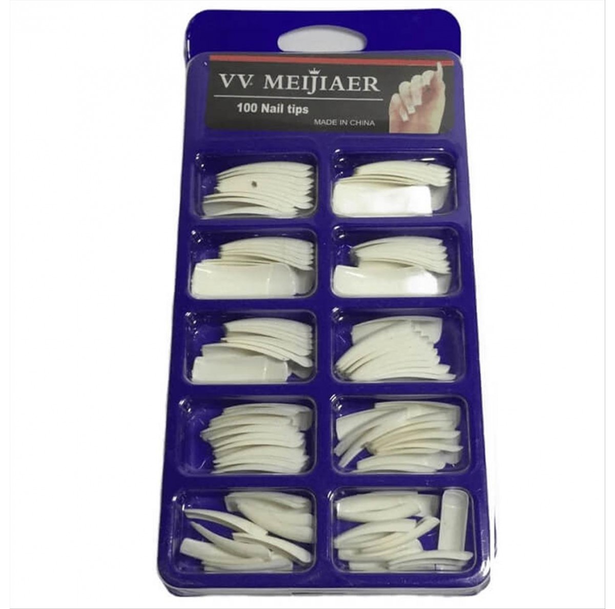 Nails Case  VV Meijiaer 100 pcs