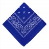 Bandana headband dark blue