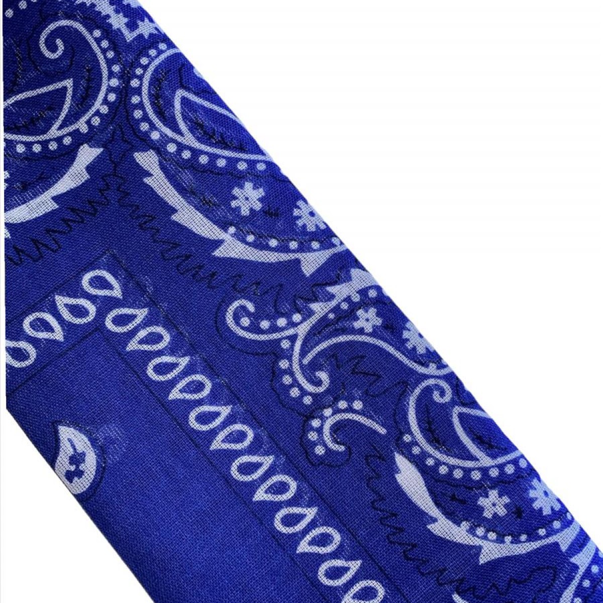 Bandana headband dark blue