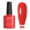 Canni Soak Off Uv/Led 108 Energetic Red - 7.3ml