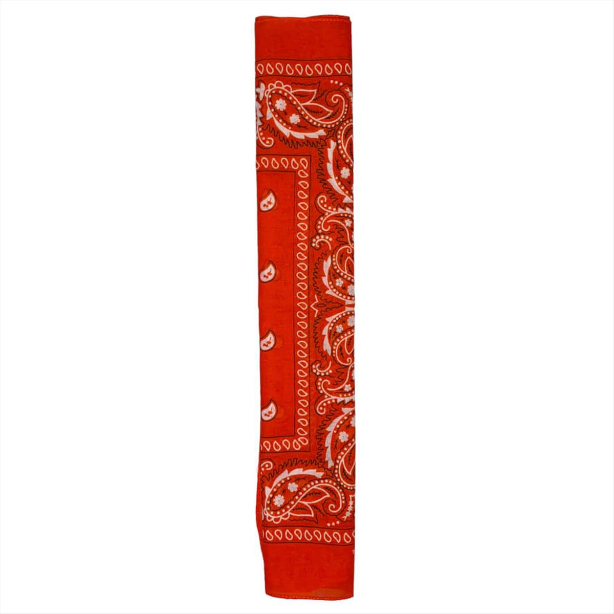 Bandana headband light red