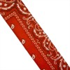 Bandana headband light red