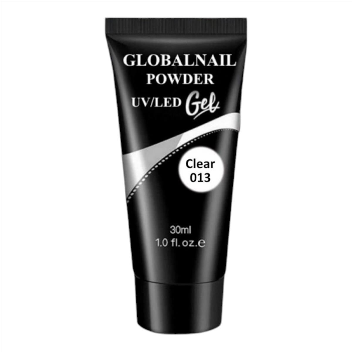 Global Nail Powder Gel UV/LED 013 Clear 60ml