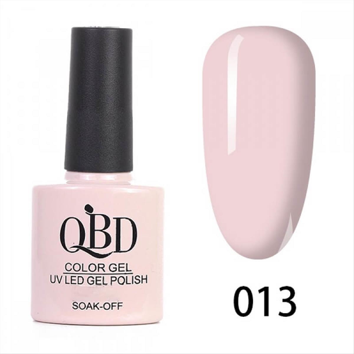 QBD Ημιμόνιμο Βερνίκι Color Gel Uv/Led Gel Polish 013 - 10ml