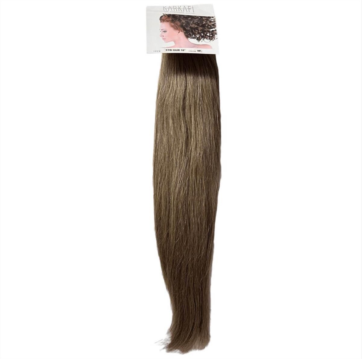 Natural Human Hair Straight Karkafi 18