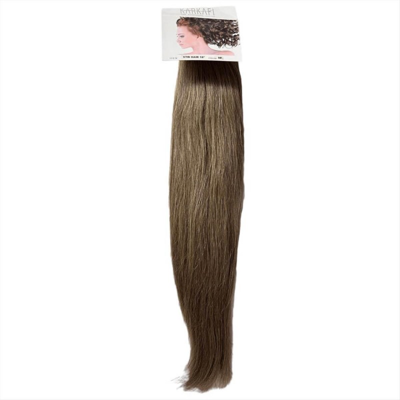 Natural Human Hair Straight Karkafi 18