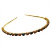 Women's Multicolor Strass Golden