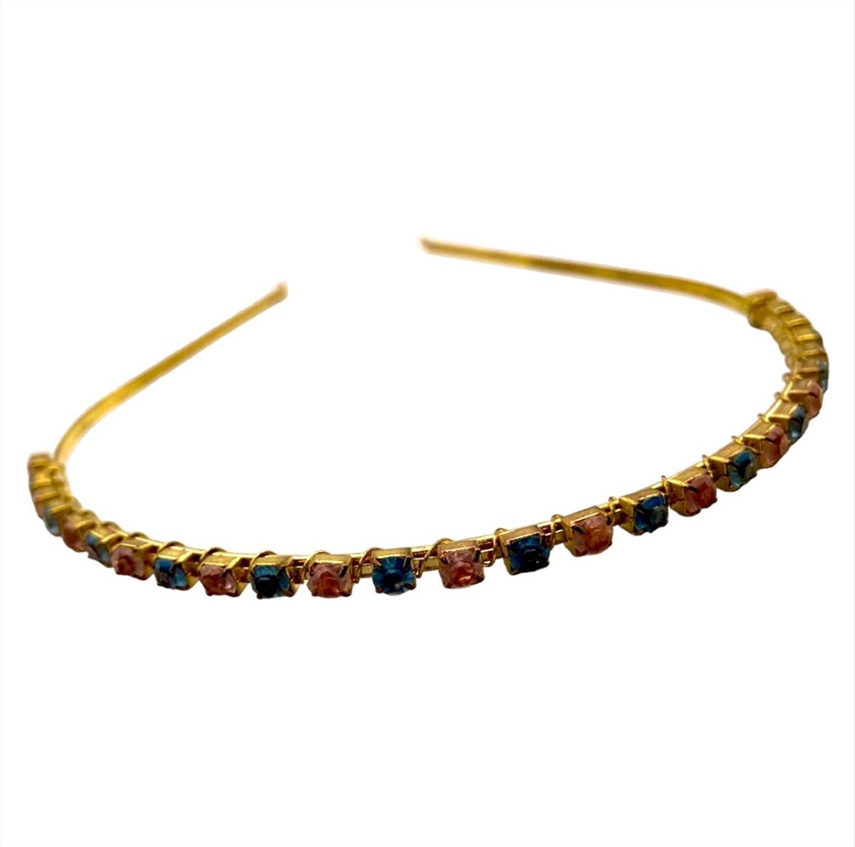 Women's Multicolor Strass Golden