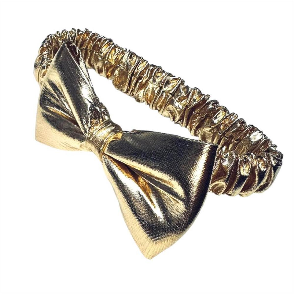 Headband gold Metal Chrome