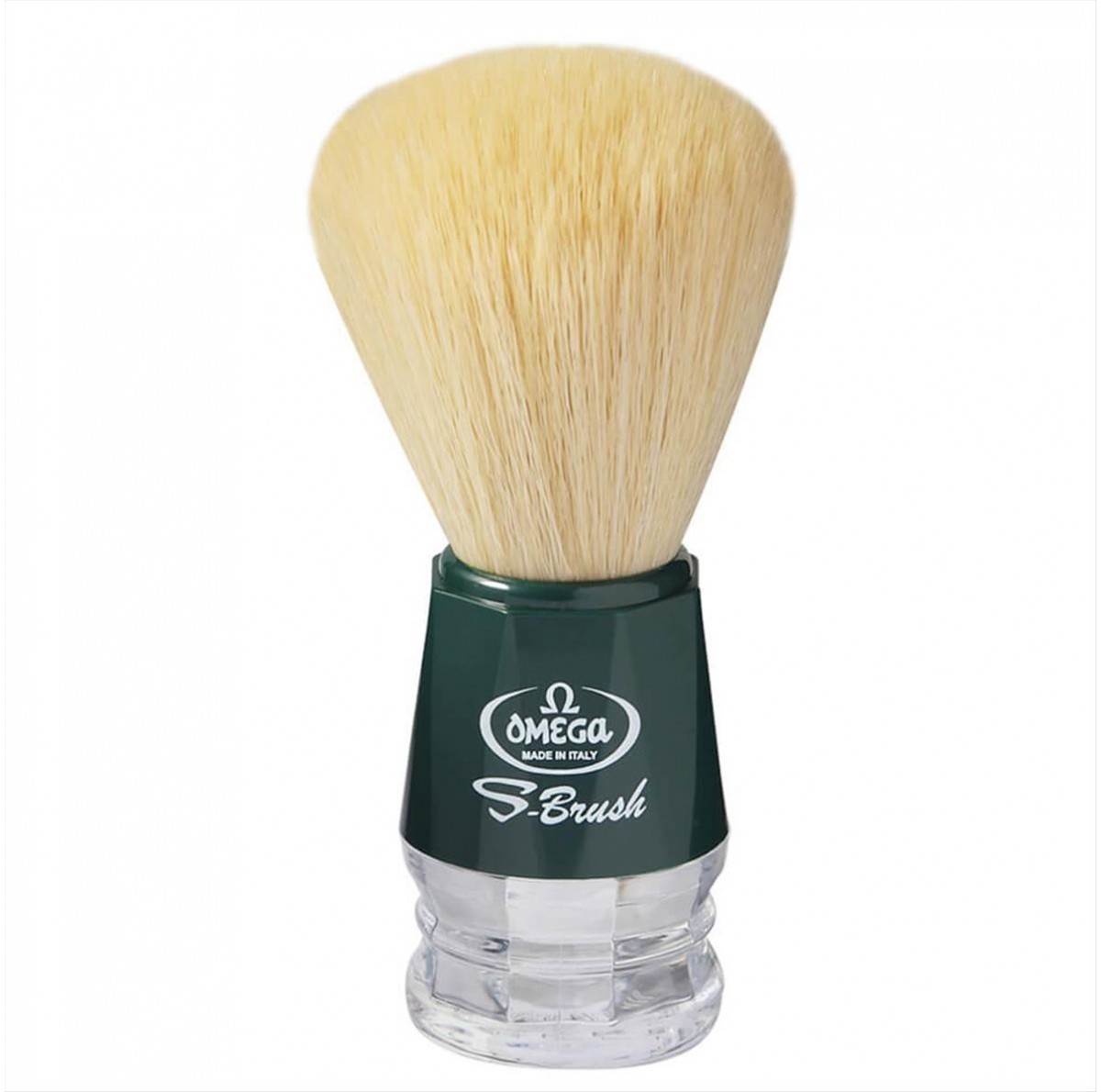 Pig Shaving Brush Omega 10018 Dark Green