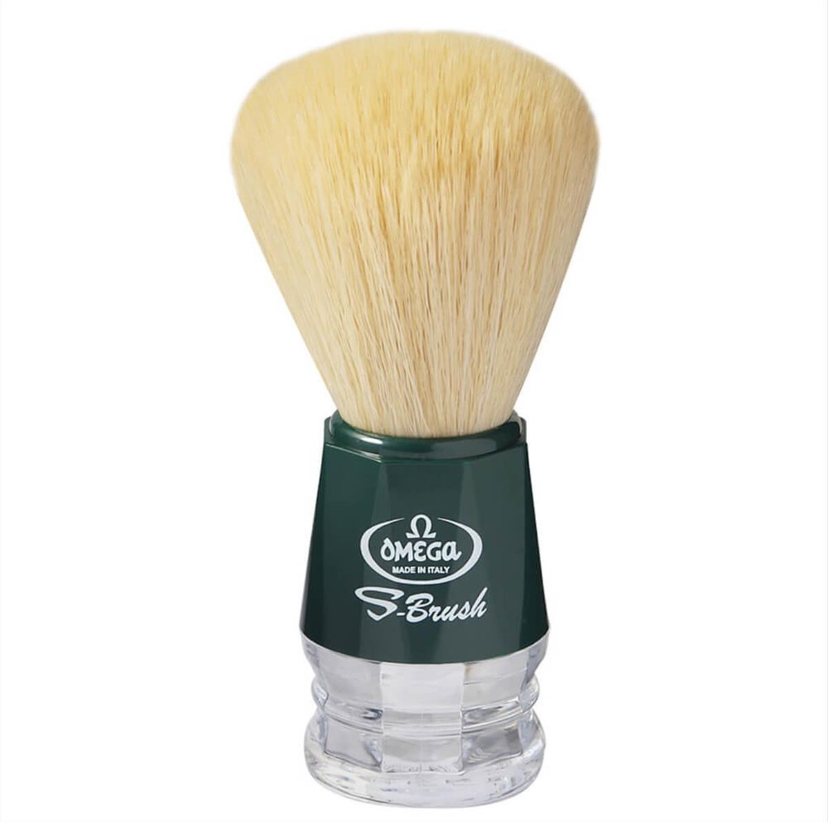 Pig Shaving Brush Omega 10018 Dark Green