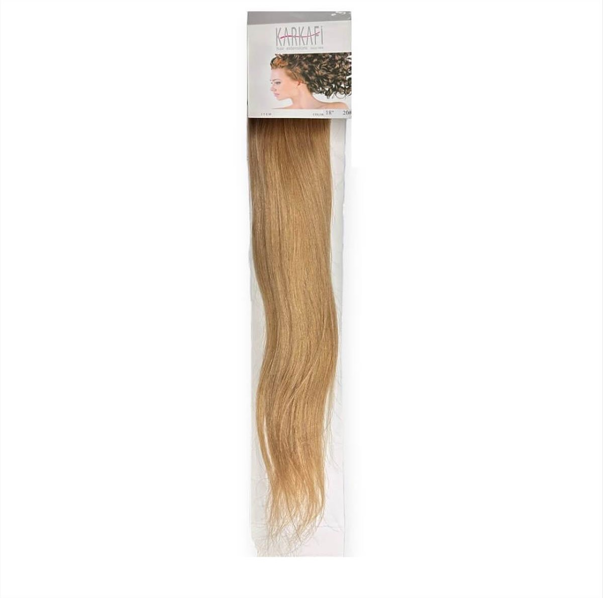 Natural Human Hair Straight Karkafi 18