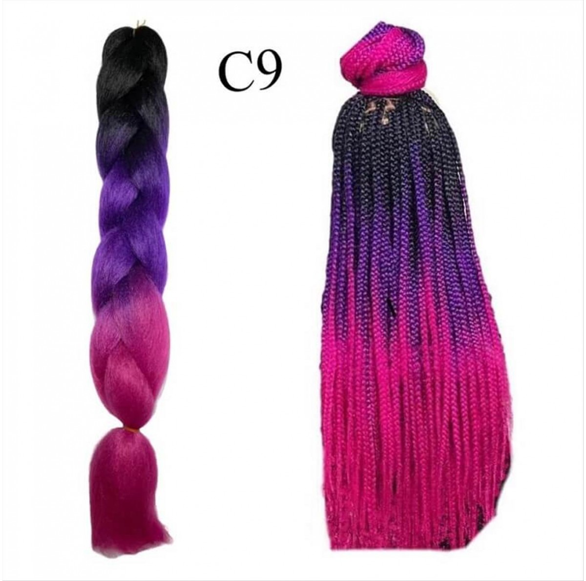 Hair Xpress Ombre  Jumbo Braid C9 125cm