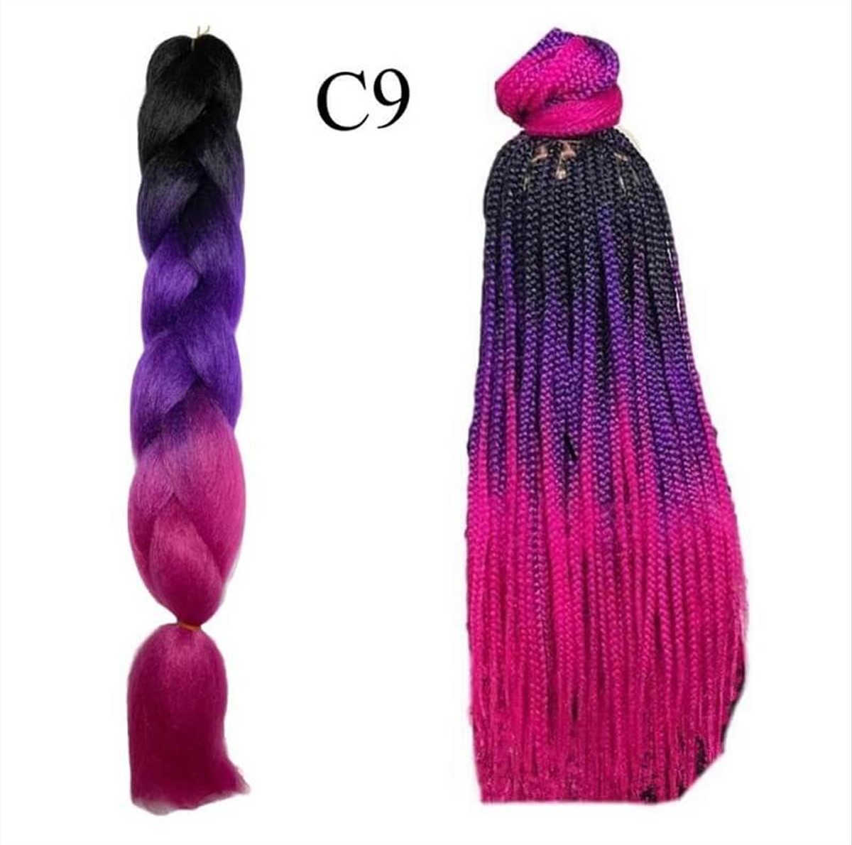 Μαλλιά για Ράστα Ombre Jumbo Braid C9 125cm