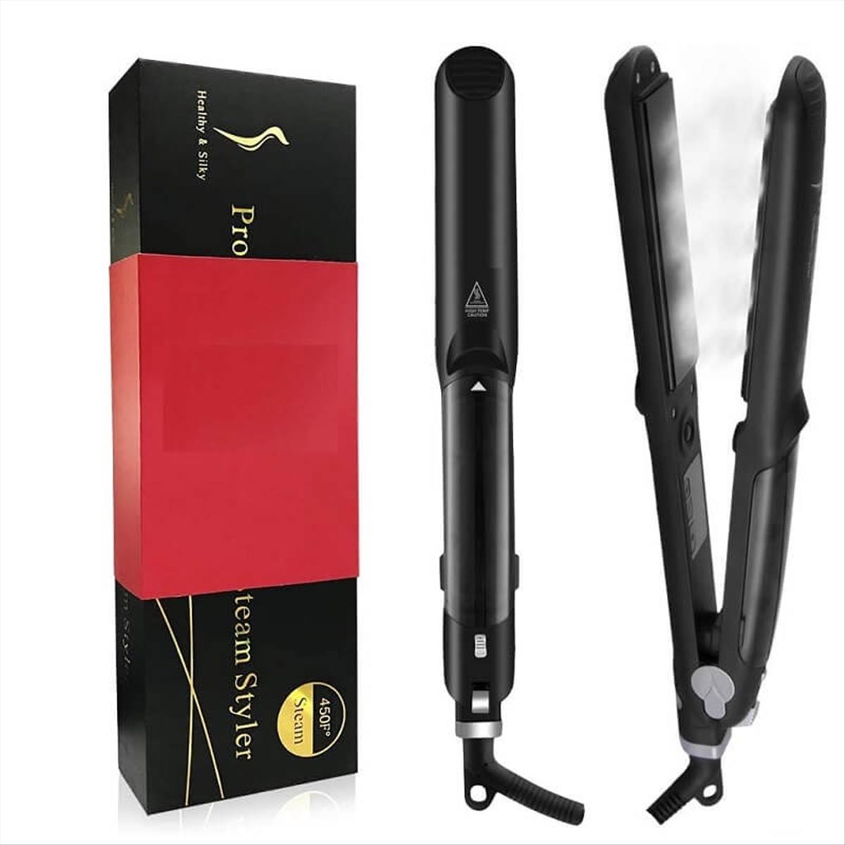 Hair Straightener Salon Steam Styler 80 Watt