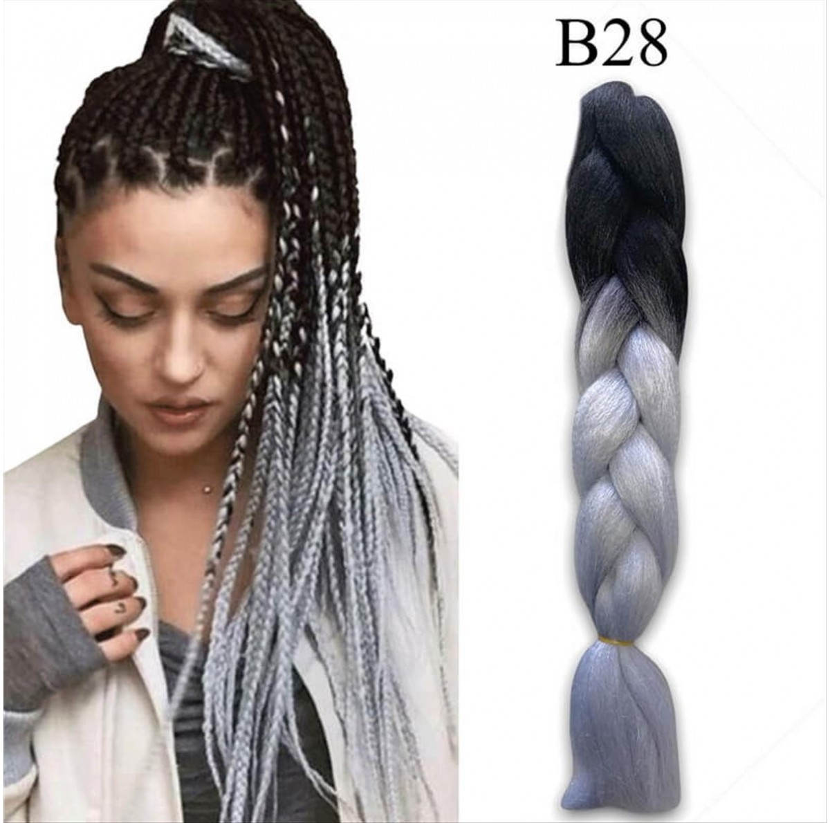 Hair Xpress  Jumbo Braid BN28 25cm