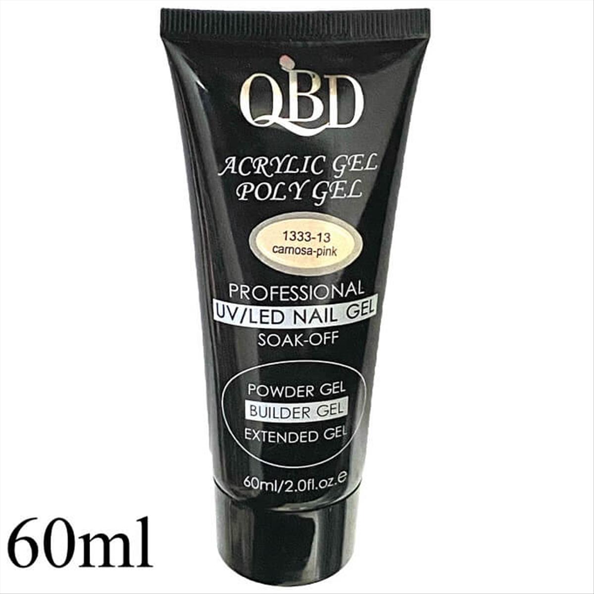 QBD Acrygel Uv/Led Carnosa Pink 13-60ml