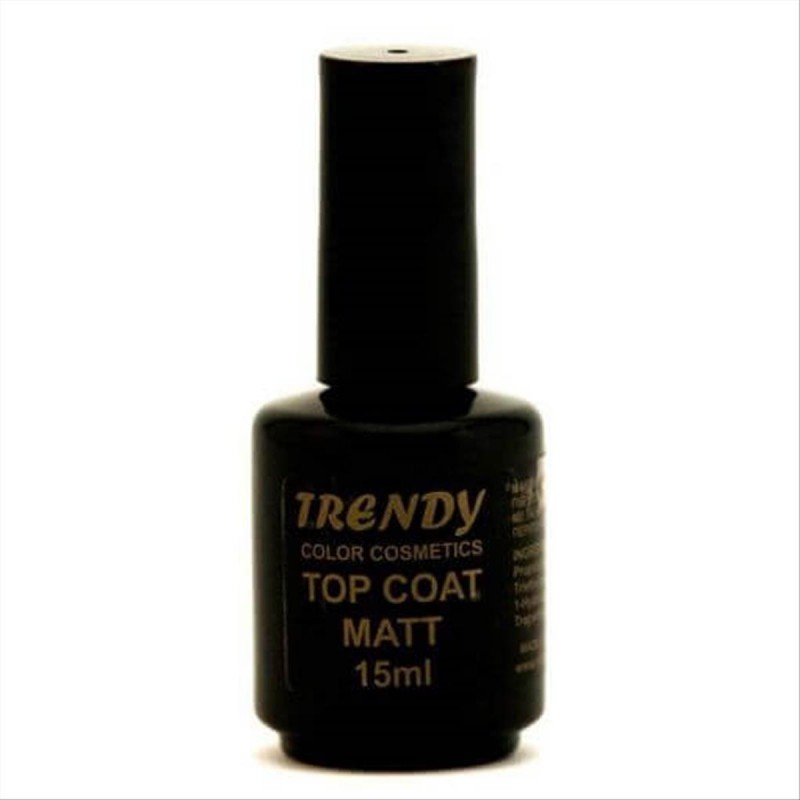 Trendy Top Coat Matte 15ml