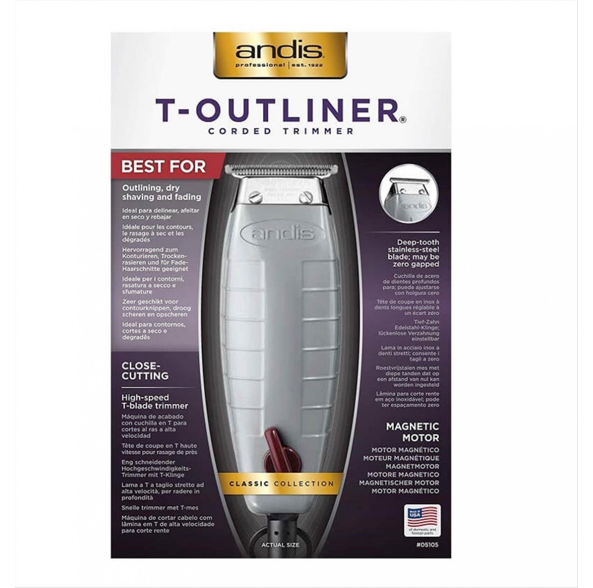 Andis T Outliner Corded  Trimmer