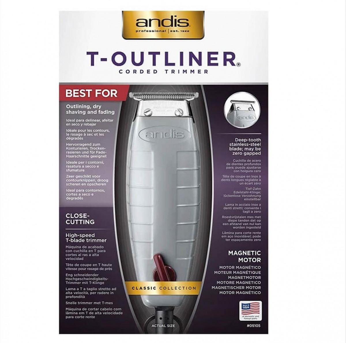 Andis T Outliner Corded  Trimmer