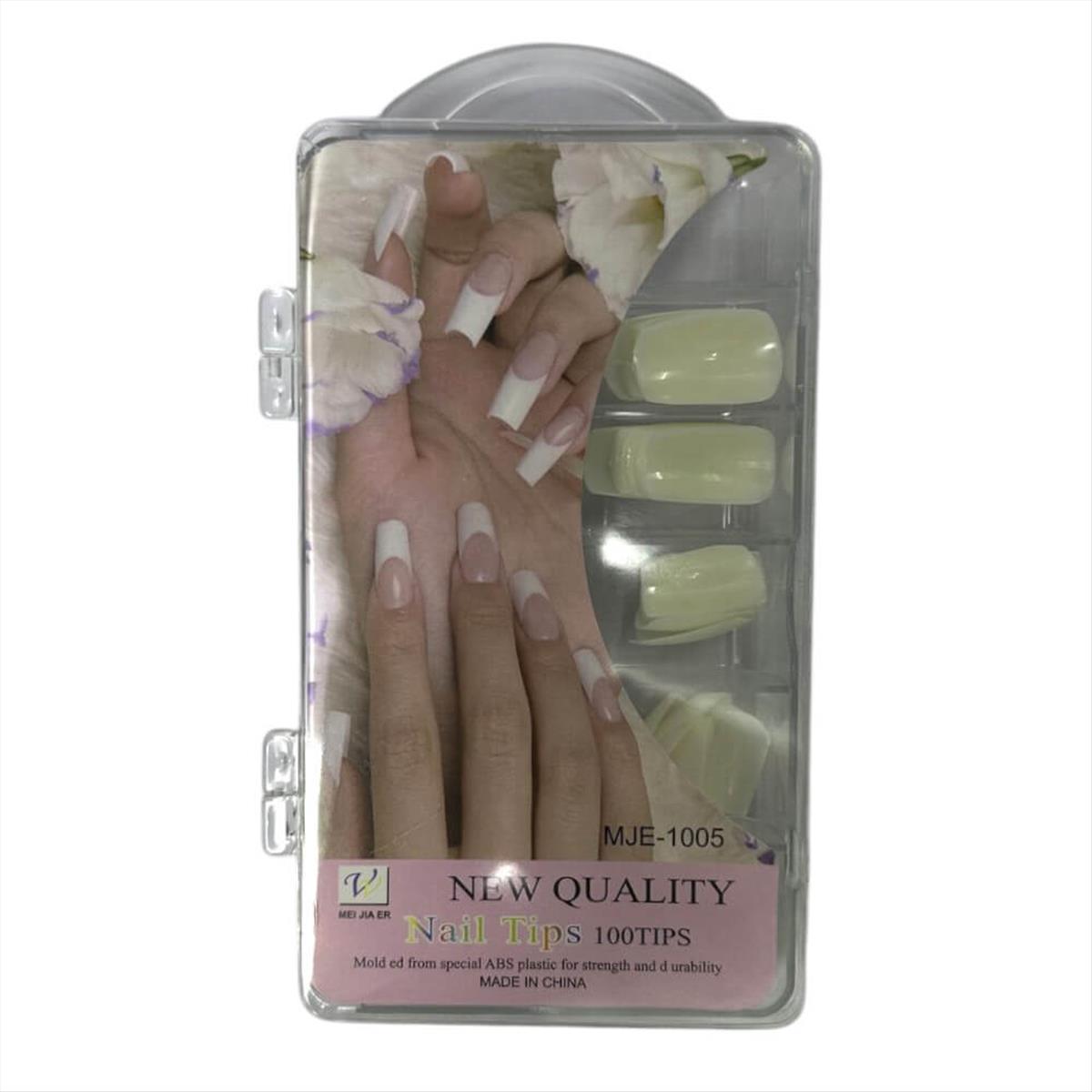 Nails Casket Natural (without notch) 100 pcs.