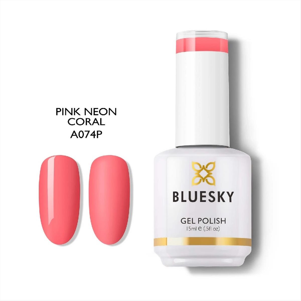 Bluesky Uv Gel Polish Pink Neon Coral 15ml