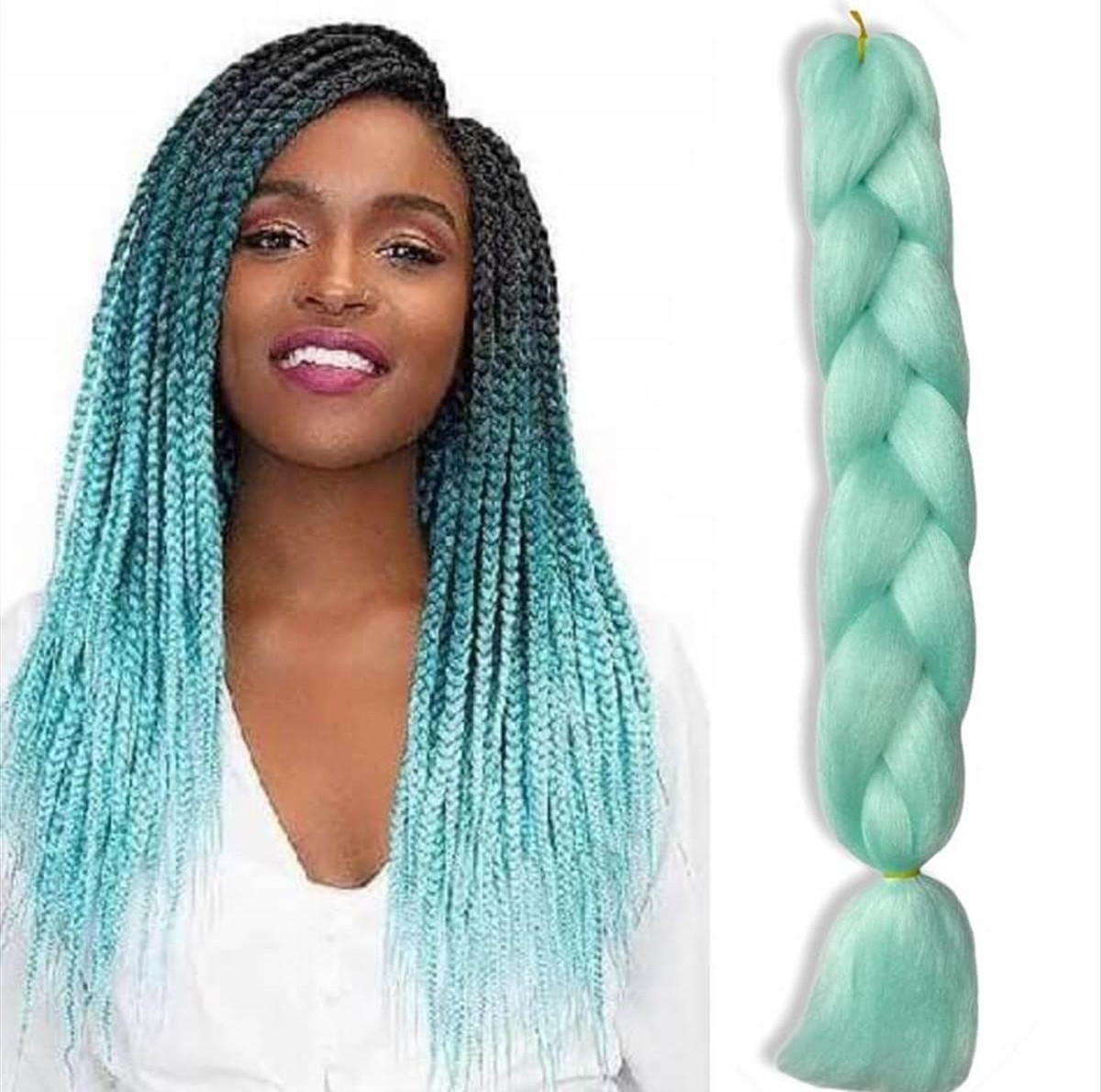 Μαλλιά για Ράστα Jumbo Braid A25 125cm