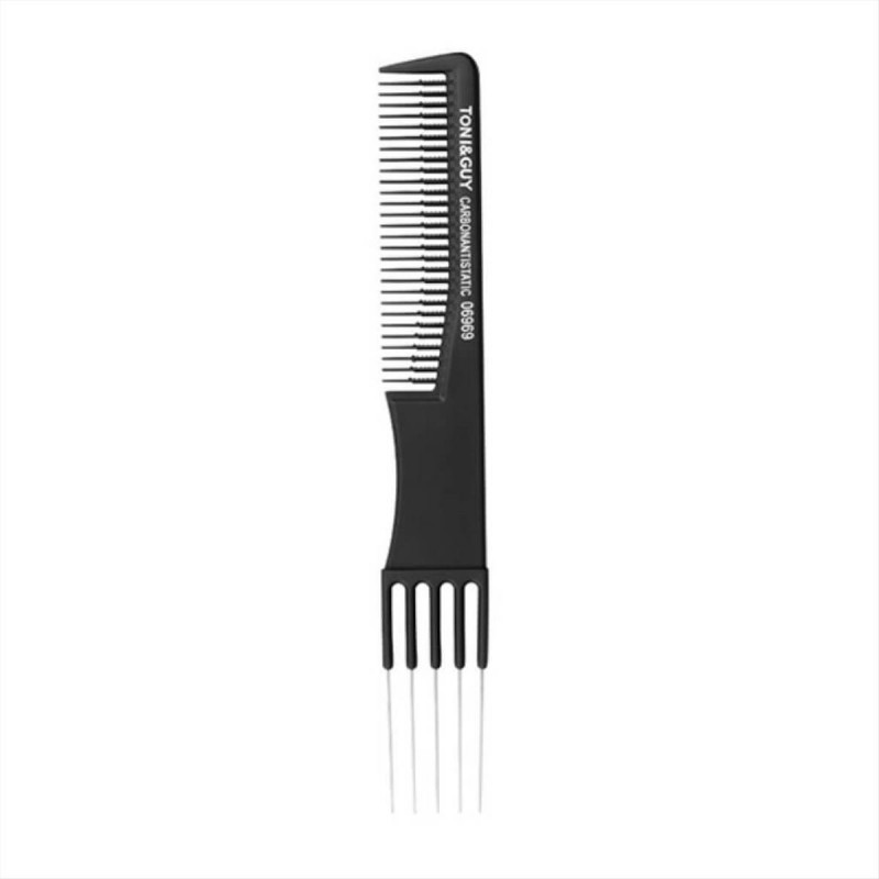 Χτένα κρεπαρίσματος-πιρούνα Carbon 06969 Toni & Guy