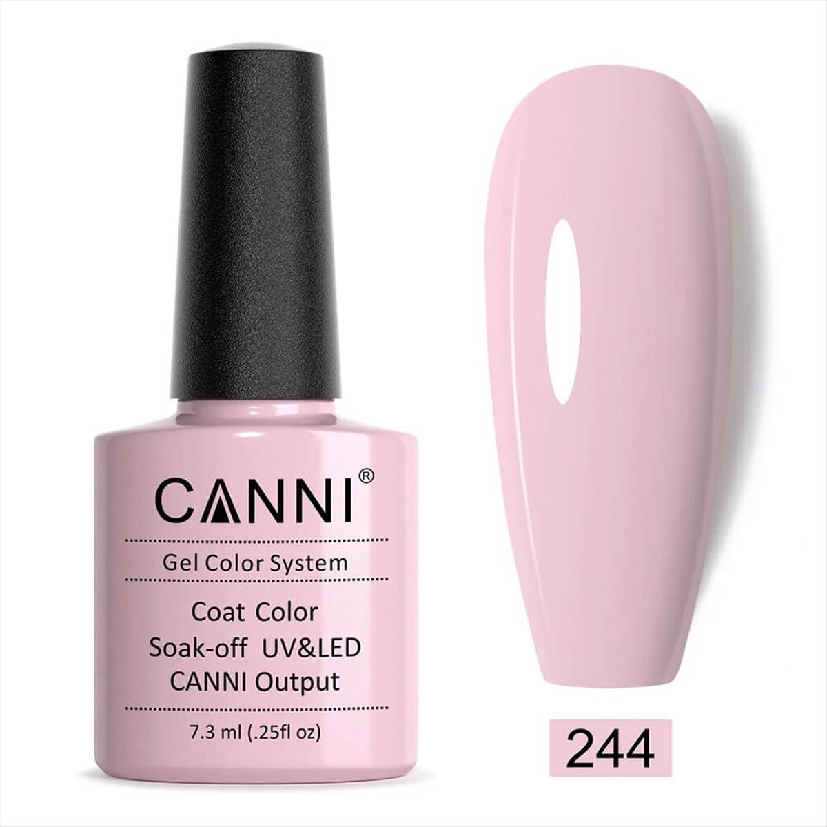 Canni Soak Off Uv/Led 244 Elegant - 7.3ml