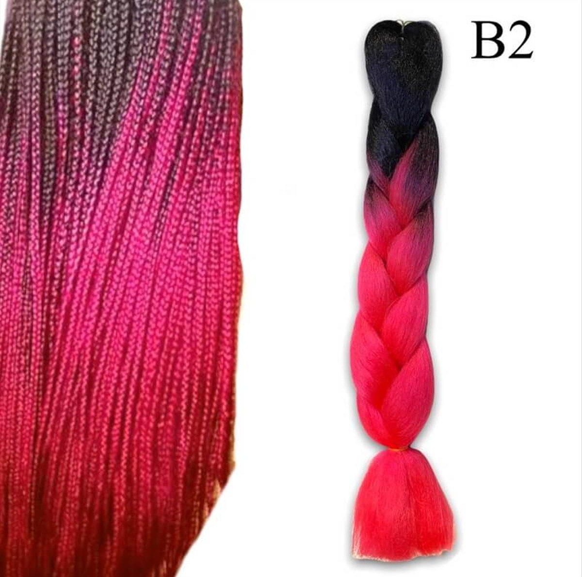 Μαλλιά για Ράστα Jumbo Braid B2 125cm