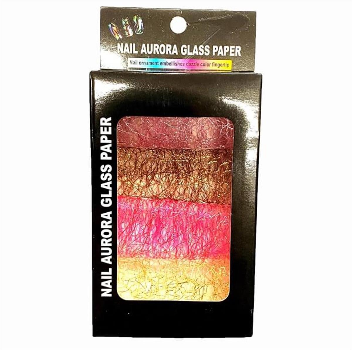 Διακοσμητικά Νυχιών Nail Aurora Glass Paper XY-103-5814