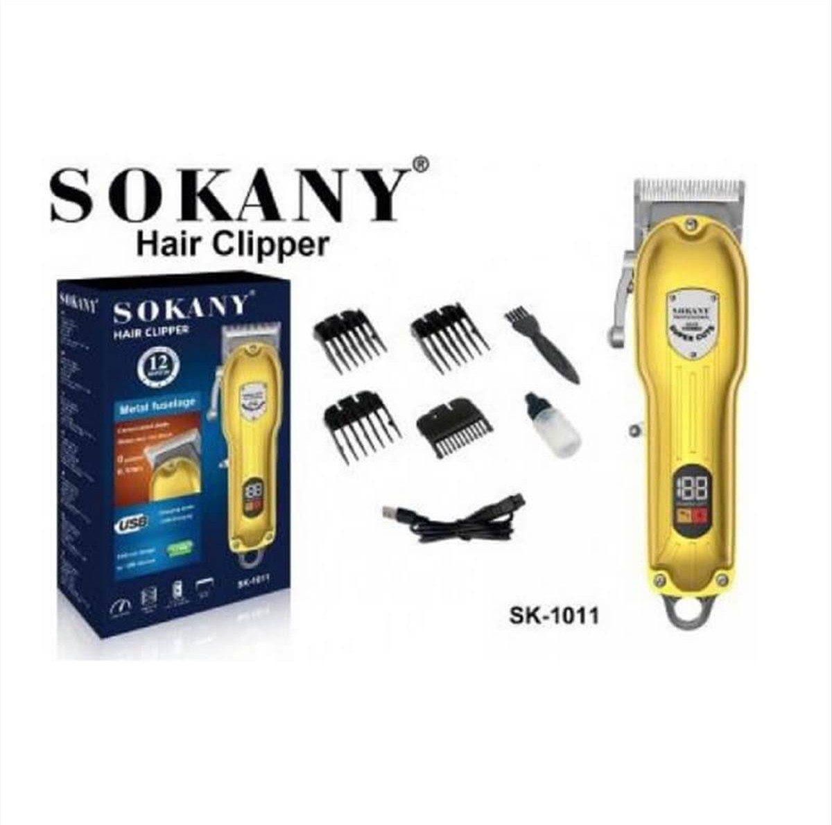 Hair Cliper Sokany Gold SK-1011