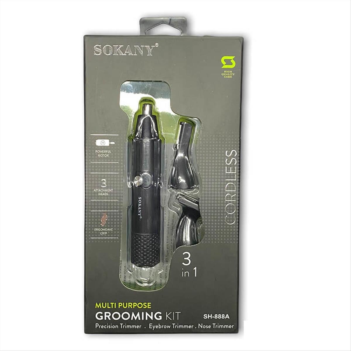 Sokany Cordless Multi Purpose Groomong Kit 3 in 1