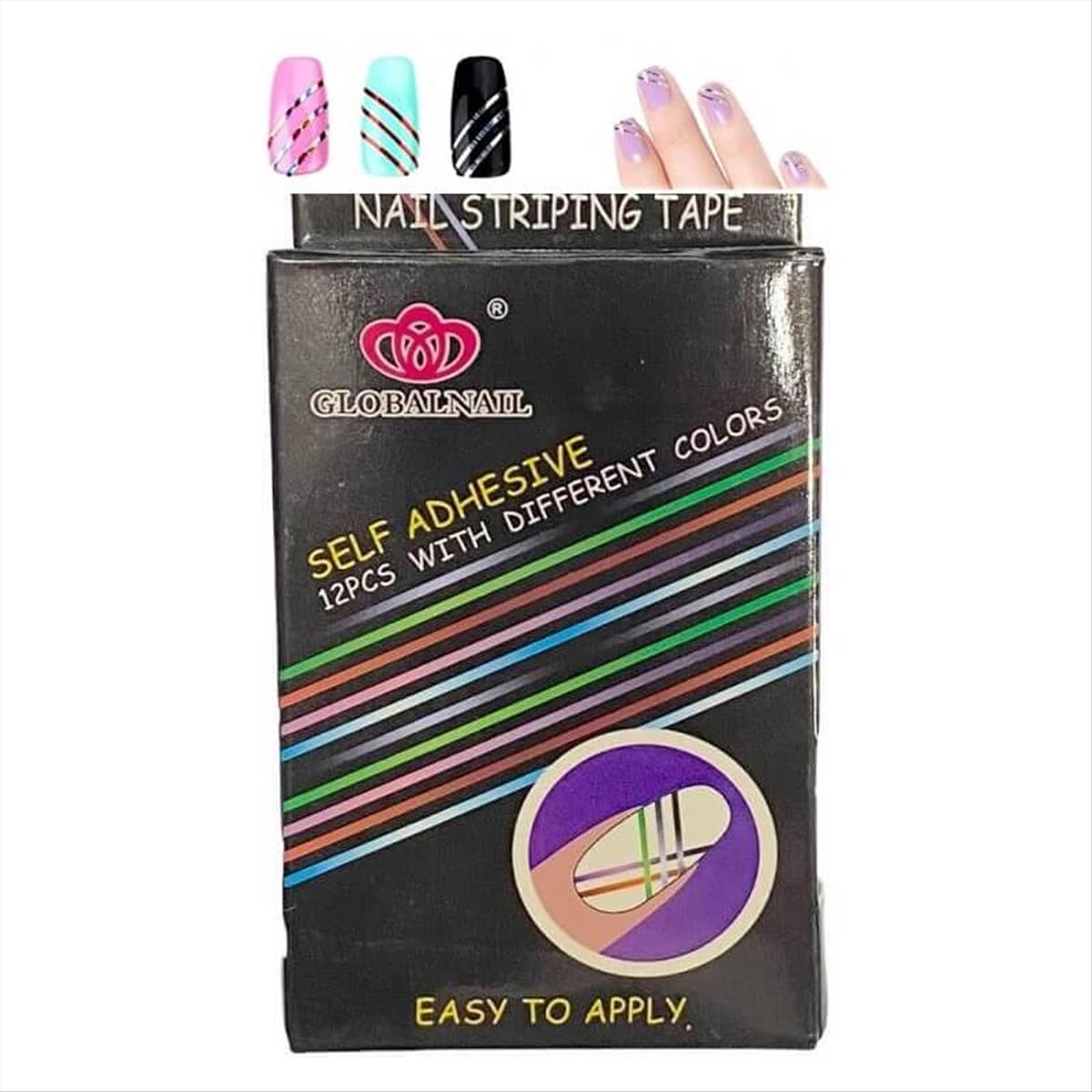 Ταινίες Διακόσμησης Νυχιών GlobalNail 12pcs