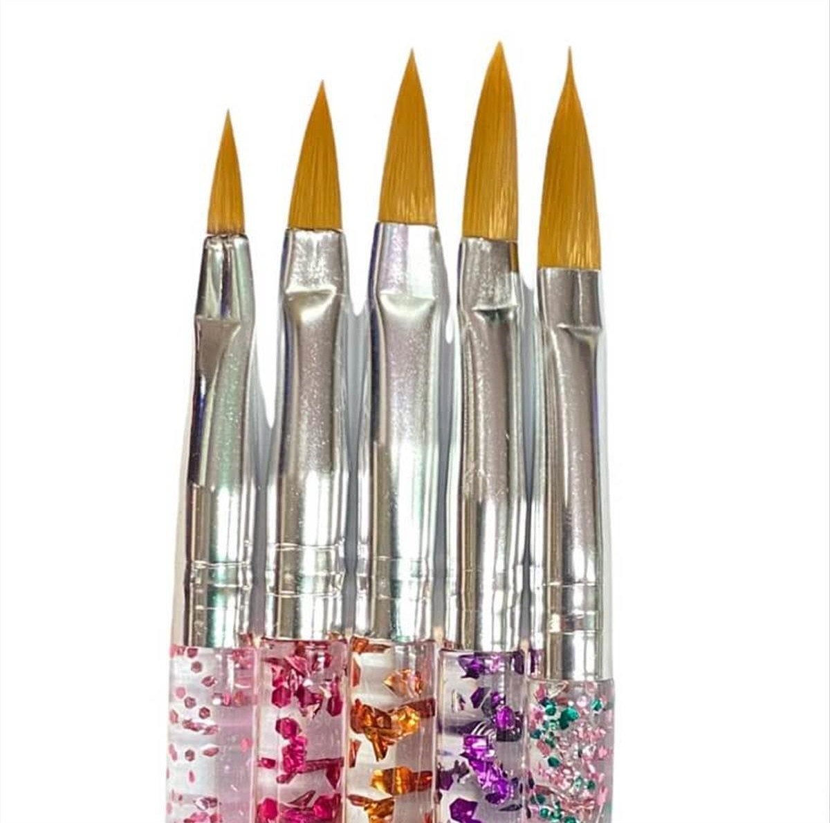 Nails Brush Acrylic Set 5 pcs