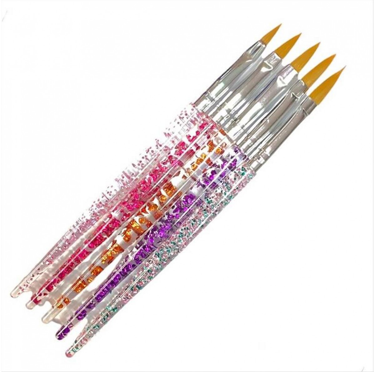 Nails Brush Acrylic Set 5 pcs