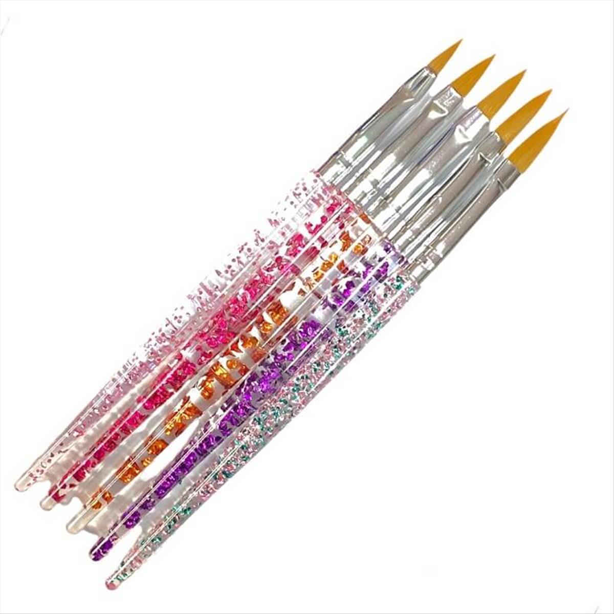 Nails Brush Acrylic Set 5 pcs