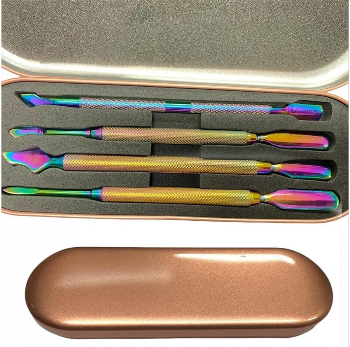 Nail Pusher Case Set 4pcs