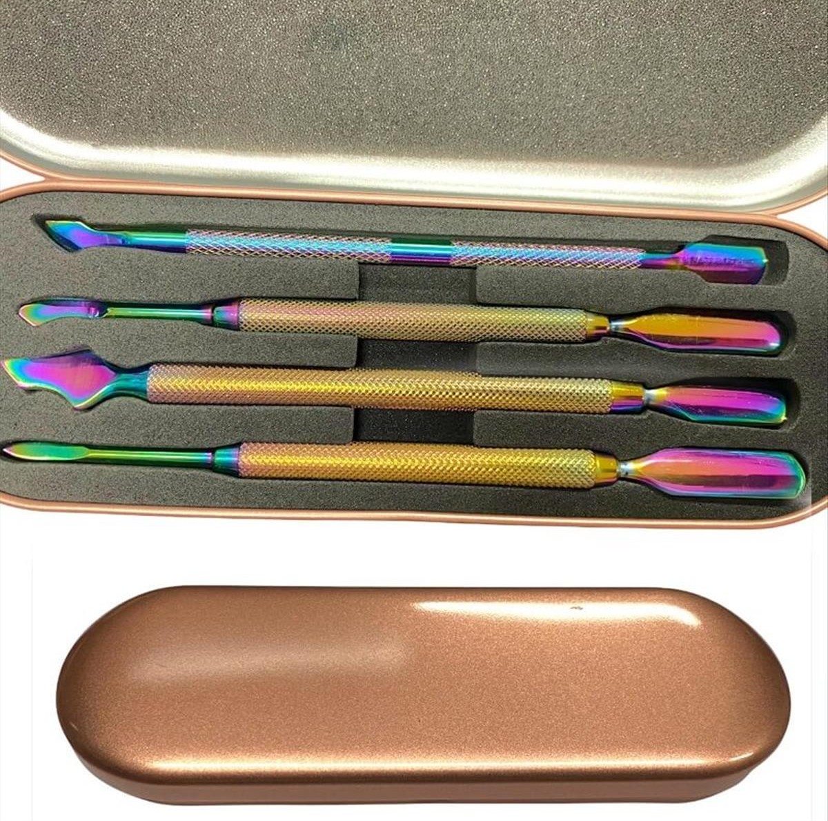 Nail Pusher Case Set 4pcs