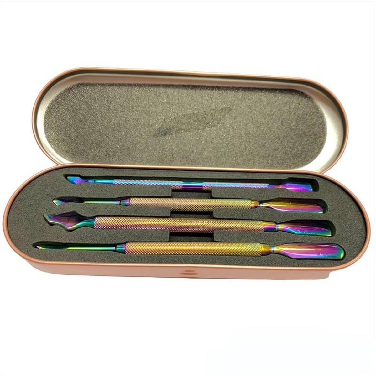 Nail Pusher Case Set 4pcs