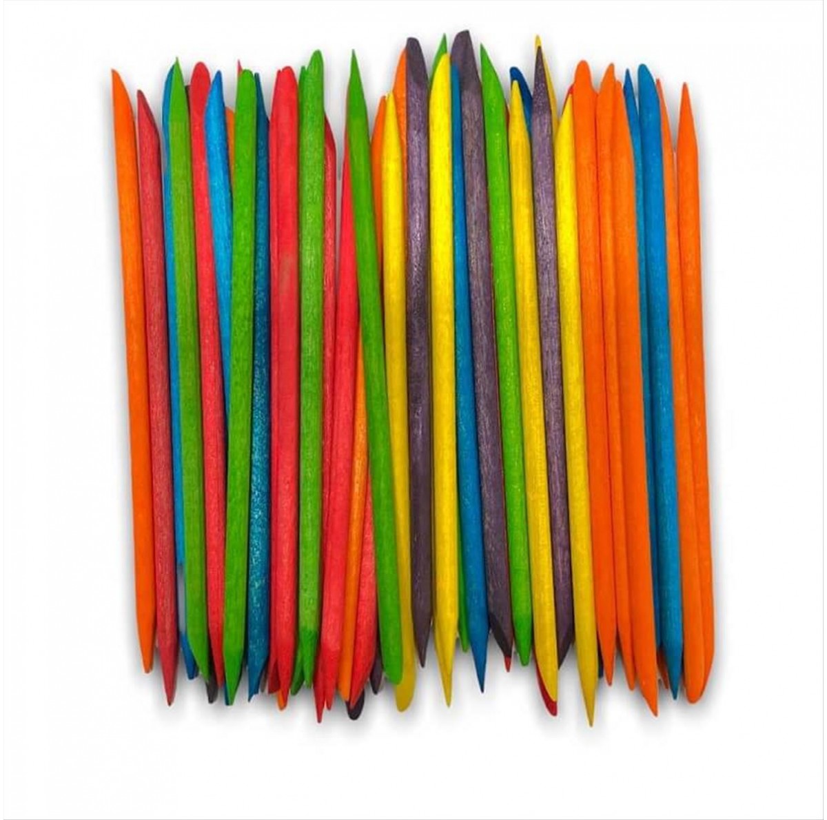 Manicure Sticks Color Mix 50pcs