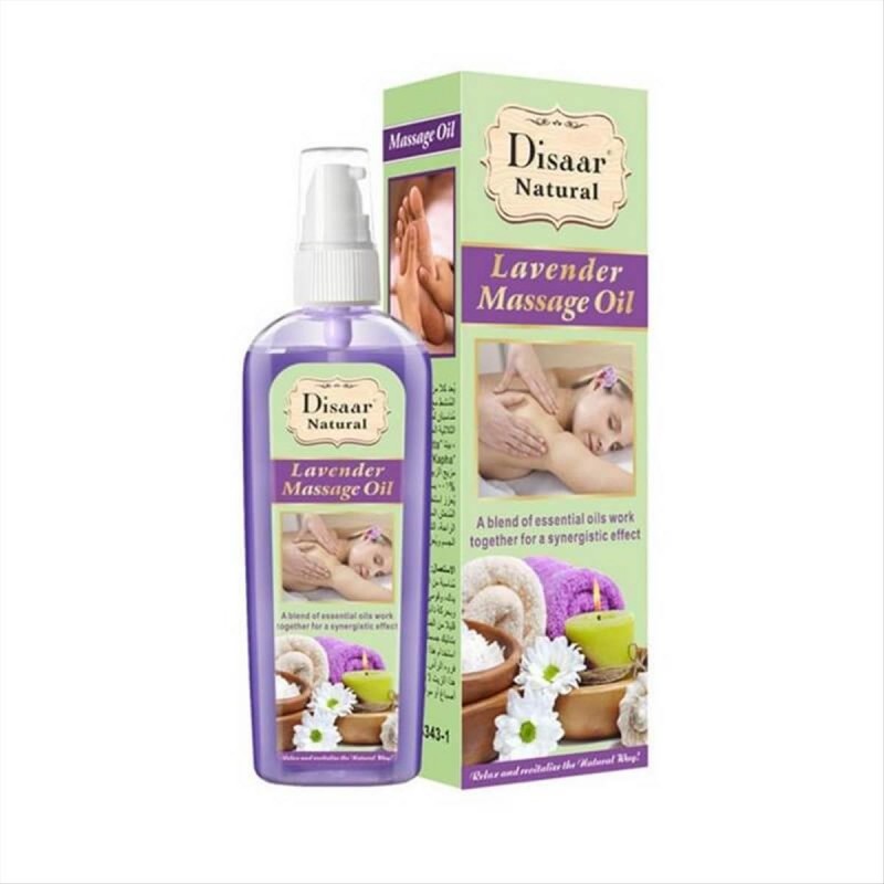 Disaar Natural Lavender Massage Oil 120ml