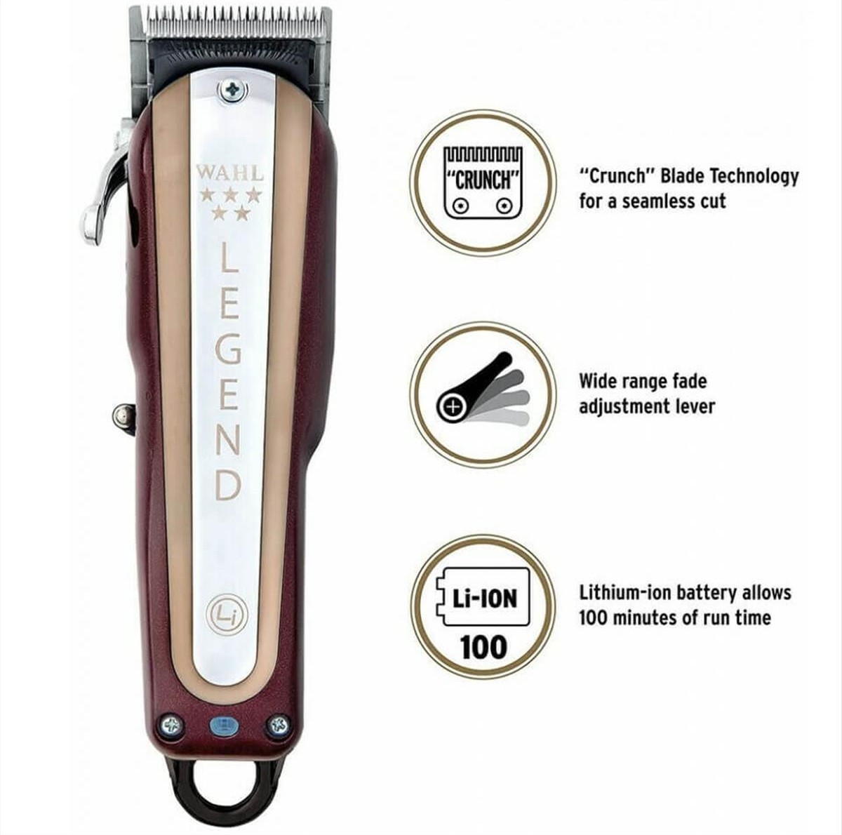 Wahl Taper Legend Hair Clipper 08594-016