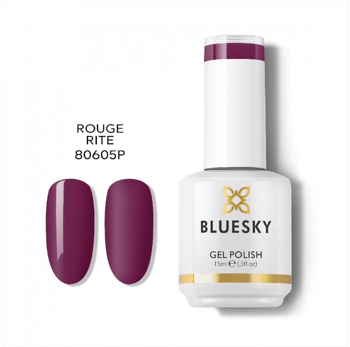 Bluesky Uv Gel Polish Rouge Rite 80605P 15ml