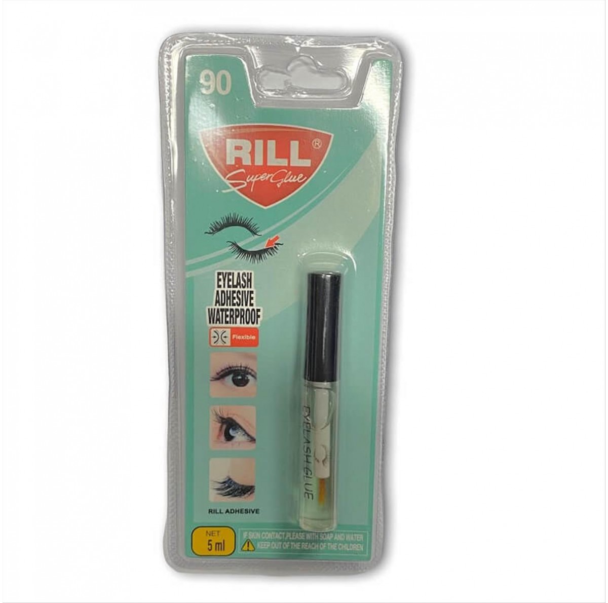 Κόλλα Βλεφαρίδων Rill Super Glue Eyelash Waterproof Clear