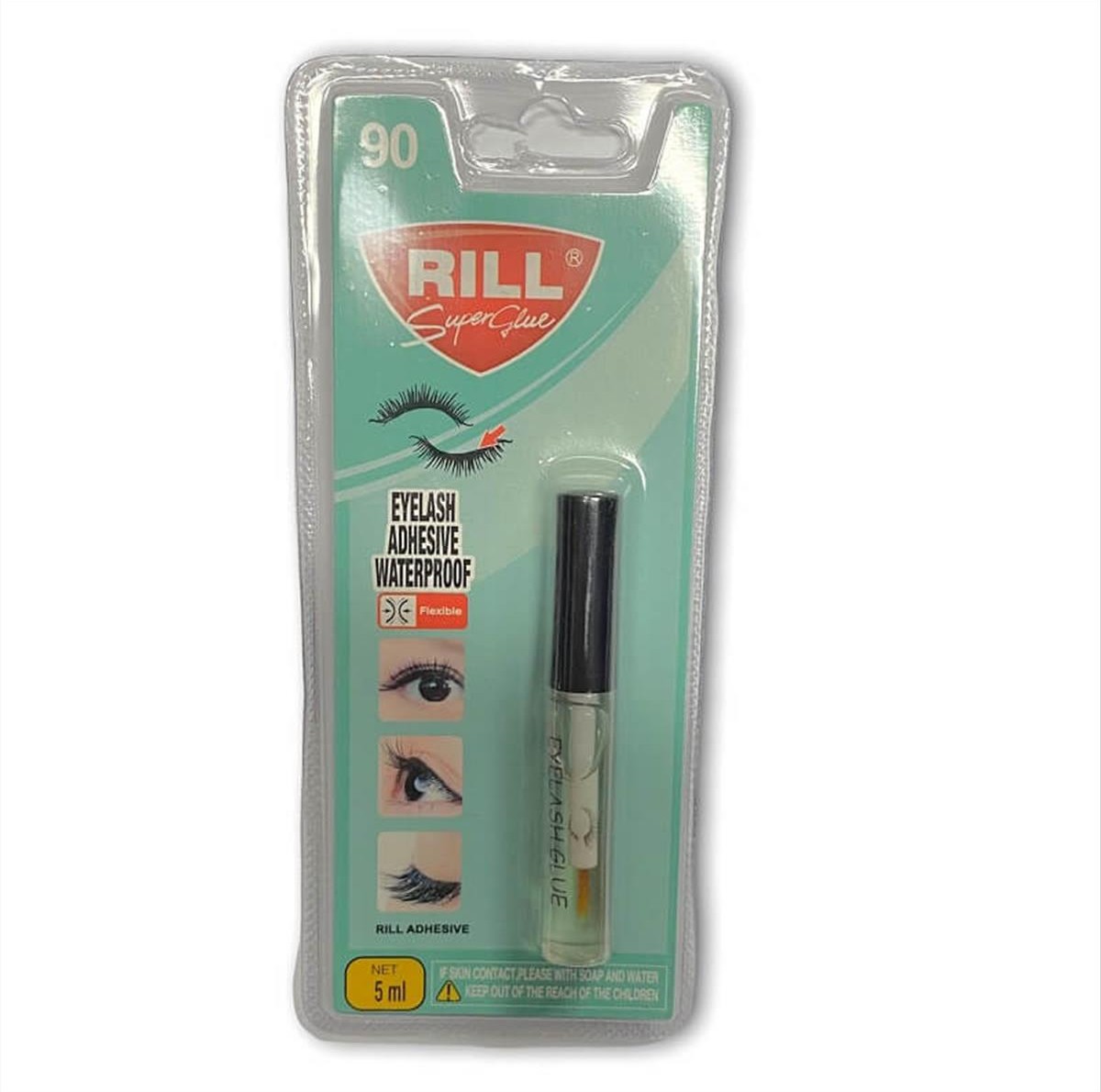 Κόλλα Βλεφαρίδων Rill Super Glue Eyelash Waterproof Clear