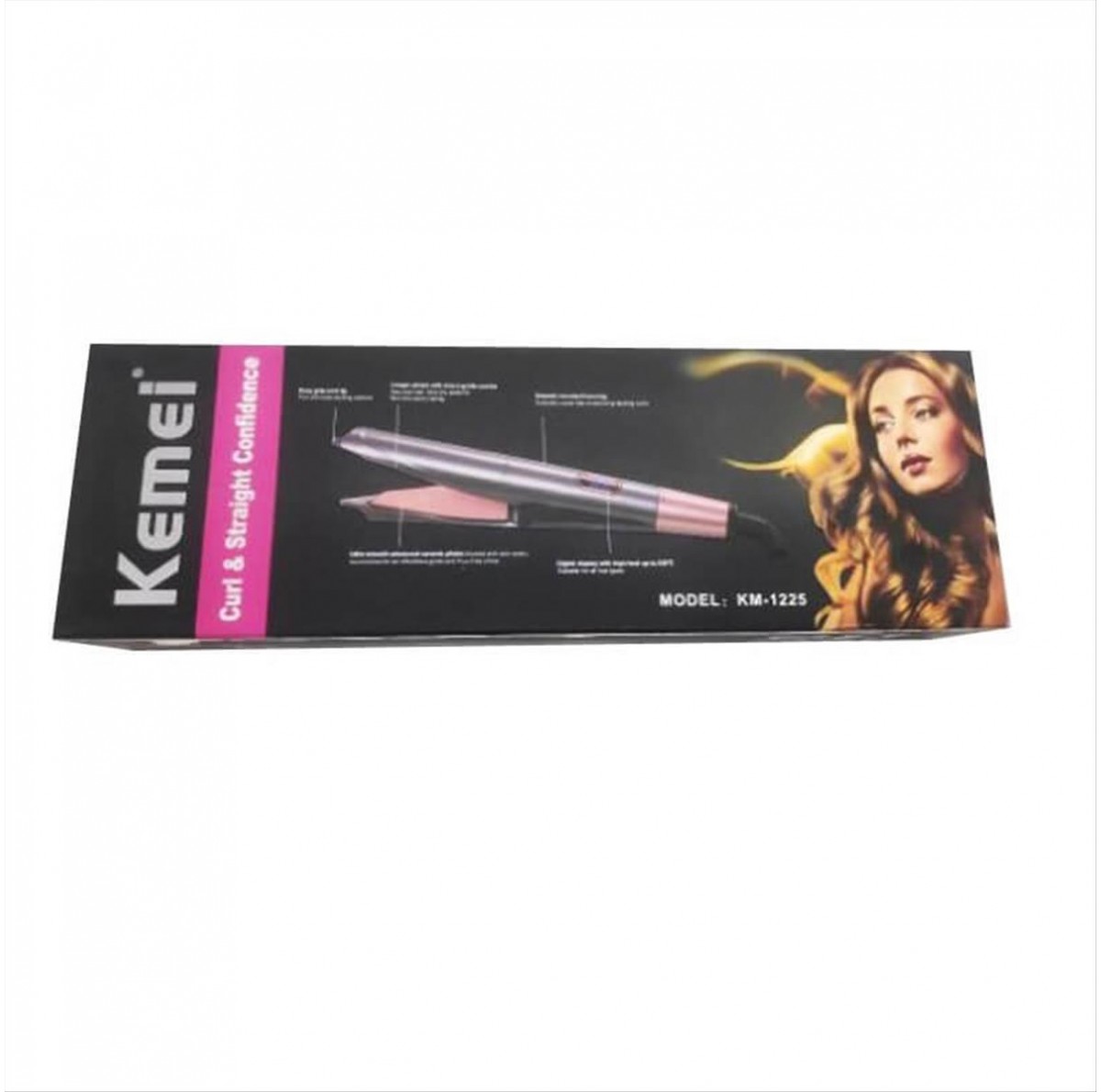 Kemei Electric Curl & Wave Scissors 2 in 1 KM-1225