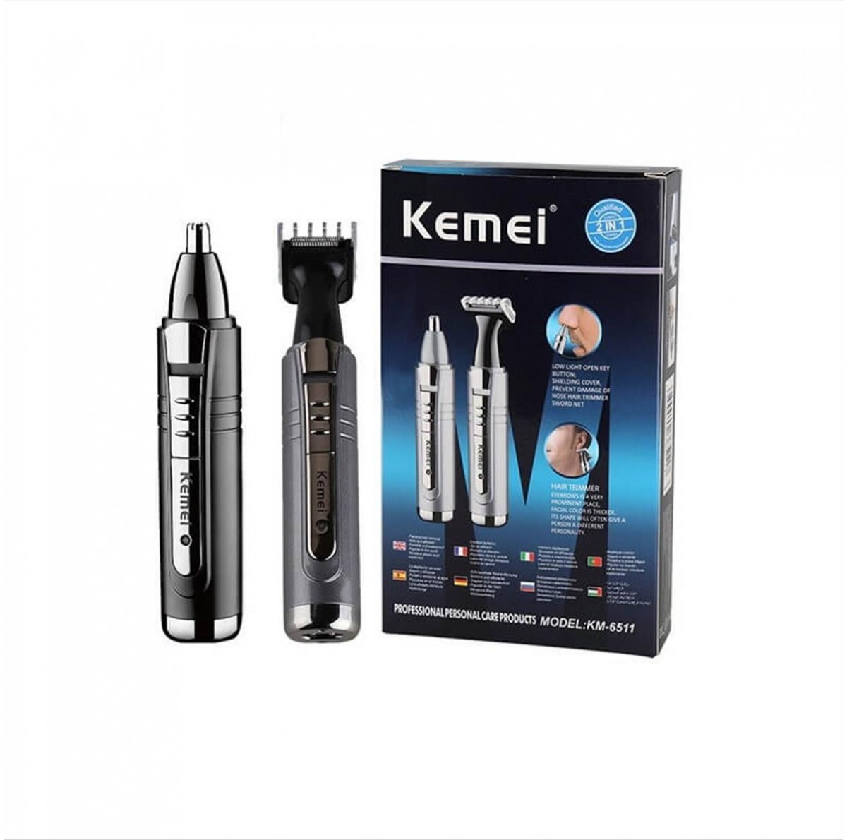 Kemei KM-6511 Nose & Hair Trimer 2 in 1